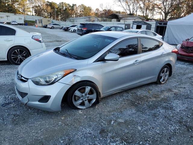 5NPDH4AE4DH401068 - 2013 HYUNDAI ELANTRA GLS SILVER photo 1