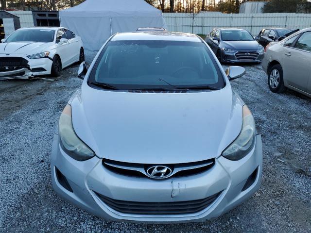 5NPDH4AE4DH401068 - 2013 HYUNDAI ELANTRA GLS SILVER photo 5