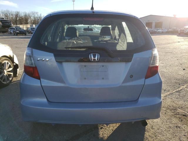 JHMGE88289C001797 - 2009 HONDA FIT BLUE photo 6