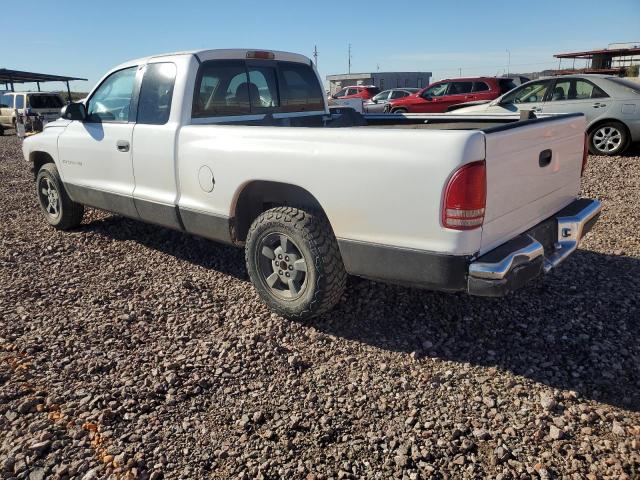 1B7GL42X92S527517 - 2002 DODGE DAKOTA SLT WHITE photo 2