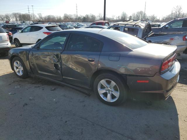 2C3CDXBG1DH664897 - 2013 DODGE CHARGER SE GRAY photo 2