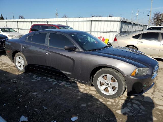 2C3CDXBG1DH664897 - 2013 DODGE CHARGER SE GRAY photo 4