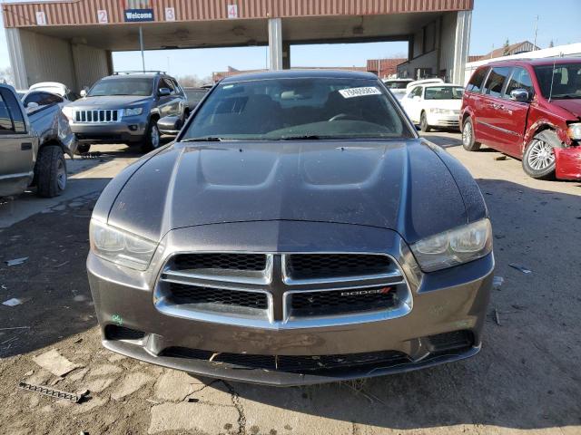 2C3CDXBG1DH664897 - 2013 DODGE CHARGER SE GRAY photo 5