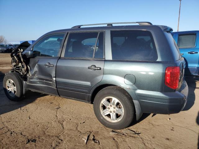 2HKYF18534H567819 - 2004 HONDA PILOT EXL BLACK photo 2