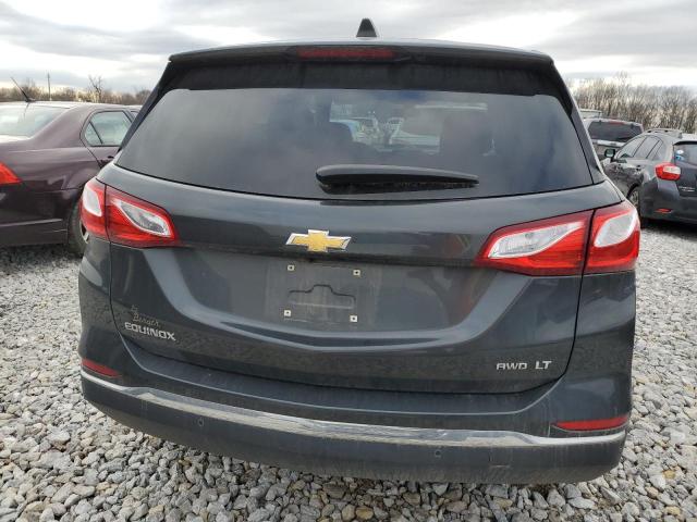 2GNAXSEV4J6140908 - 2018 CHEVROLET EQUINOX LT CHARCOAL photo 6