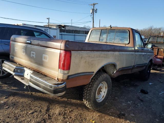 1FTEF26N6KNA91851 - 1989 FORD F250 BROWN photo 3