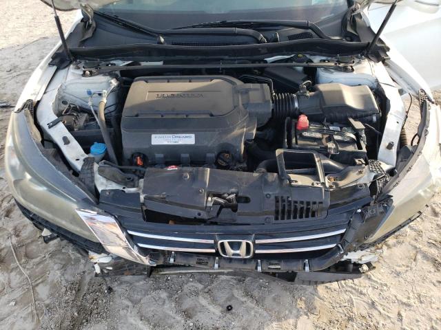 1HGCR3F8XDA003149 - 2013 HONDA ACCORD EXL WHITE photo 11