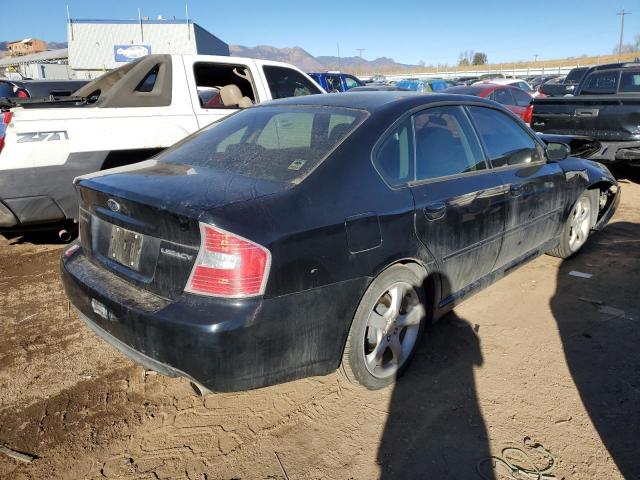 4S3BL626367214193 - 2006 SUBARU LEGACY 2.5I LIMITED BLACK photo 3