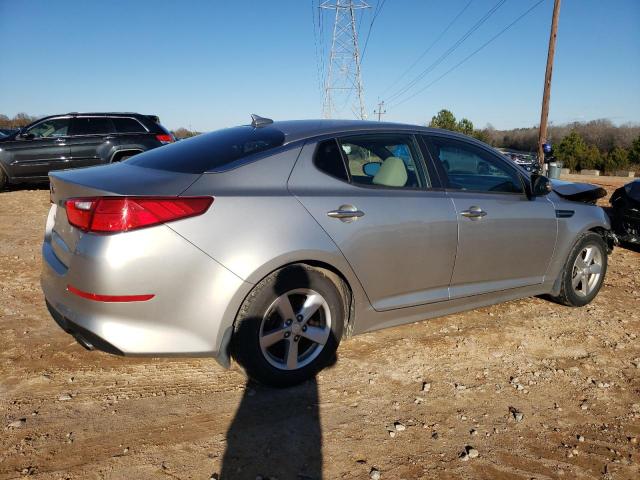 5XXGM4A72FG352560 - 2015 KIA OPTIMA LX SILVER photo 3