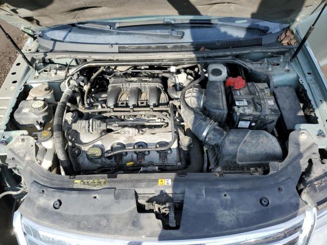 1FAHP24W58G120622 - 2008 FORD TAURUS SEL TURQUOISE photo 11