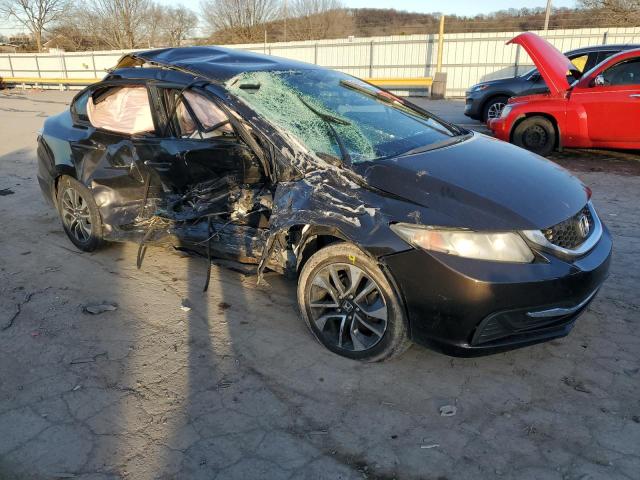 2HGFB2F51DH598816 - 2013 HONDA CIVIC LX BLACK photo 4