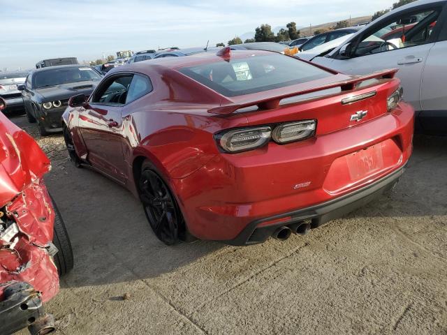 1G1FH1R75K0140503 - 2019 CHEVROLET CAMARO SS RED photo 2