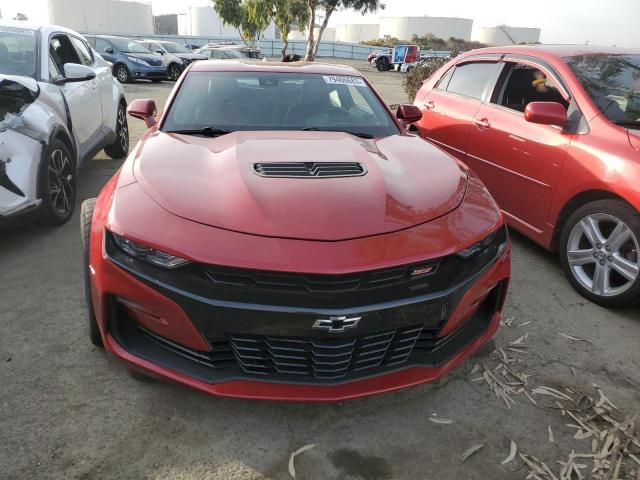 1G1FH1R75K0140503 - 2019 CHEVROLET CAMARO SS RED photo 5