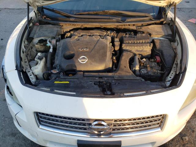 1N4AA5AP1AC836268 - 2010 NISSAN MAXIMA S WHITE photo 11