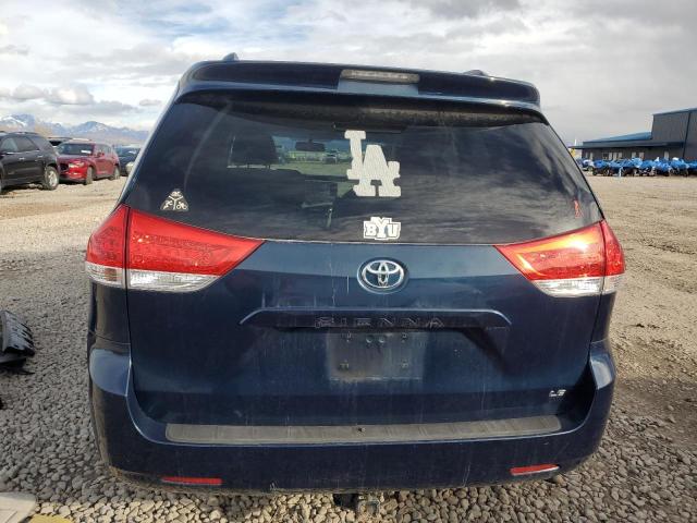 5TDKK3DC7BS057644 - 2011 TOYOTA SIENNA LE BLUE photo 6