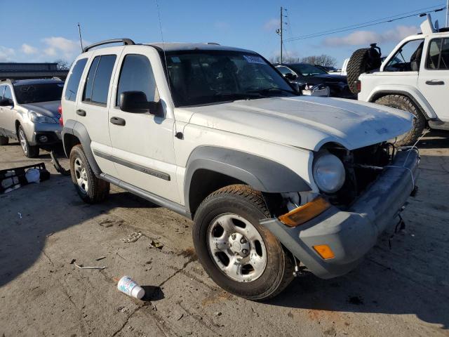 1J4GK48K57W648652 - 2007 JEEP LIBERTY SPORT WHITE photo 4