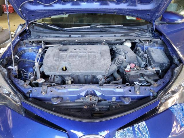 2T1BURHE6HC870693 - 2017 TOYOTA COROLLA L BLUE photo 11