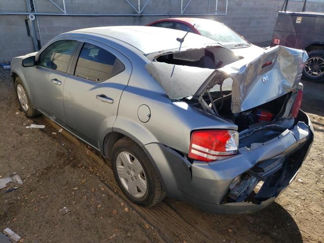 1B3LC46B89N552724 - 2009 DODGE AVENGER SE SILVER photo 2