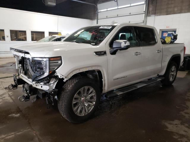 1GTUUGED7PZ140854 - 2023 GMC SIERRA K1500 DENALI WHITE photo 1