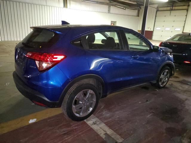 3CZRU6H30JM727354 - 2018 HONDA HR-V LX BLUE photo 3