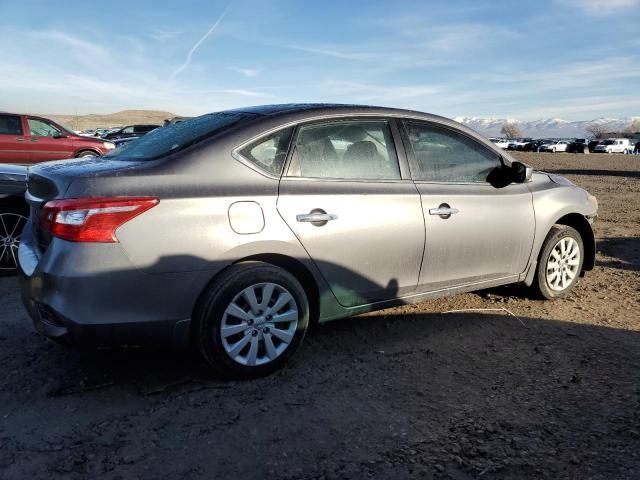 3N1AB7AP5HY223304 - 2017 NISSAN SENTRA S GRAY photo 3