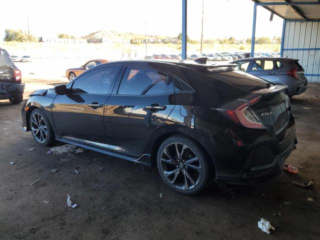 SHHFK7H92HU413386 - 2017 HONDA CIVIC SPORT TOURING BLACK photo 2