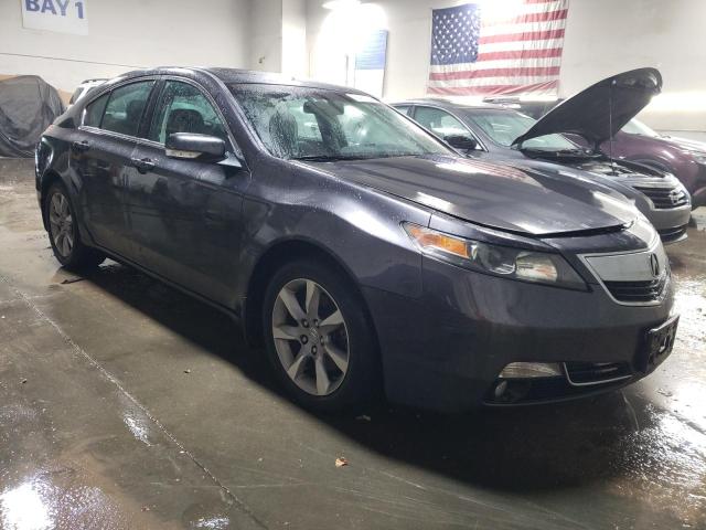 19UUA8F50CA019809 - 2012 ACURA TL GRAY photo 4