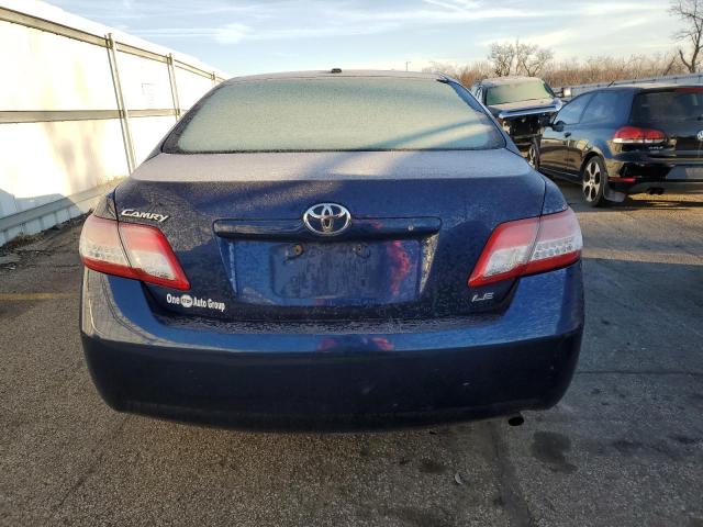 4T1BF3EK6BU634214 - 2011 TOYOTA CAMRY BASE BLUE photo 6