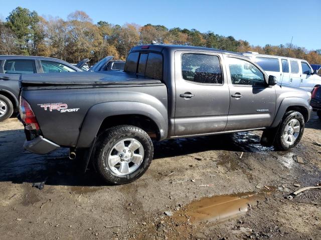 5TFJU4GN9DX048370 - 2013 TOYOTA TACOMA DOUBLE CAB PRERUNNER GRAY photo 3