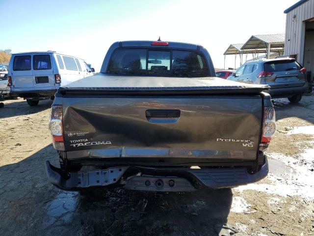 5TFJU4GN9DX048370 - 2013 TOYOTA TACOMA DOUBLE CAB PRERUNNER GRAY photo 6