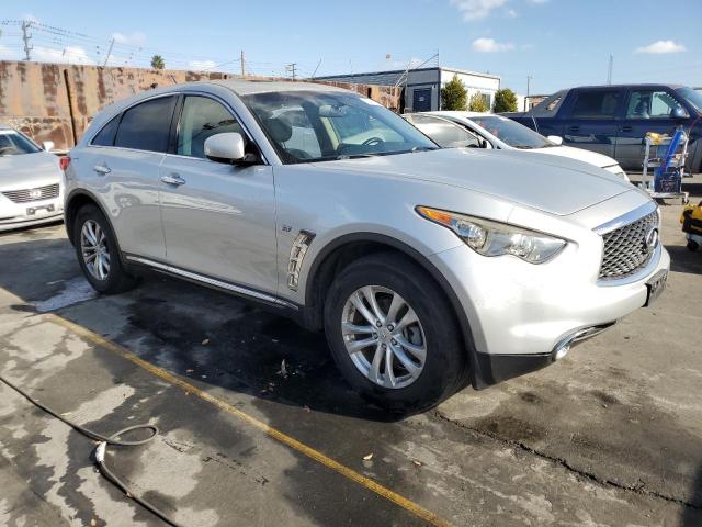 JN8CS1MU6HM141979 - 2017 INFINITI QX70 SILVER photo 4