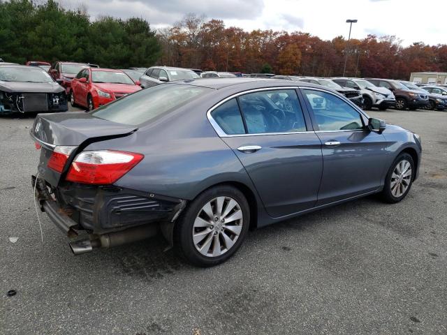 1HGCR2F88EA071137 - 2014 HONDA ACCORD EXL GRAY photo 3