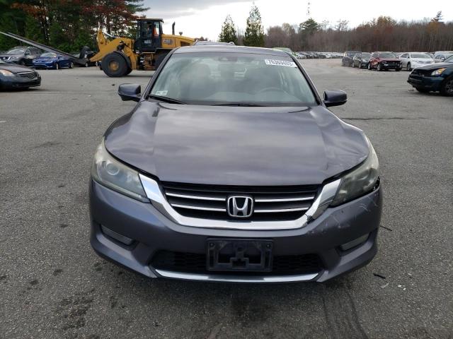 1HGCR2F88EA071137 - 2014 HONDA ACCORD EXL GRAY photo 5