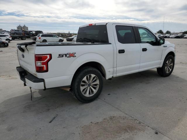 1FTEW1CP8JFB01966 - 2018 FORD F150 SUPERCREW WHITE photo 3