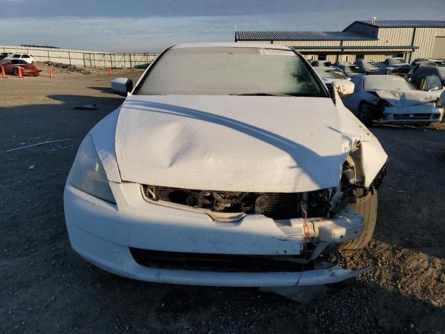 1HGCM56693A102522 - 2003 HONDA ACCORD EX WHITE photo 5