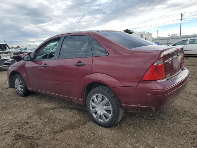 1FAHP34N07W223254 - 2007 FORD FOCUS ZX4 RED photo 2