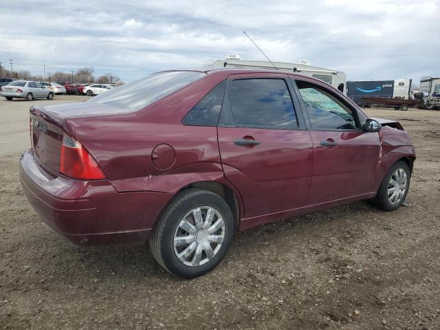 1FAHP34N07W223254 - 2007 FORD FOCUS ZX4 RED photo 3