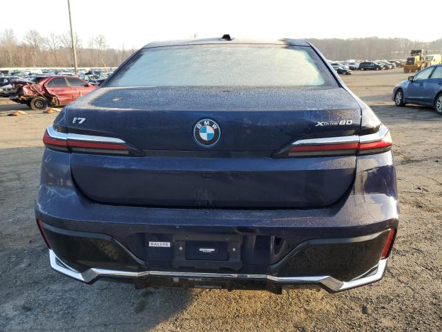 WBY53EJ06PCL62205 - 2023 BMW I7 XDRIVE60 BLUE photo 6