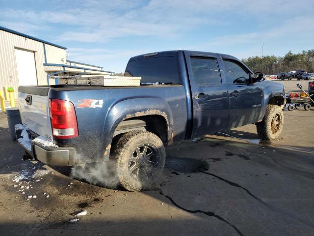 3GTP2VE30BG272250 - 2011 GMC SIERRA K1500 SLE BLUE photo 3