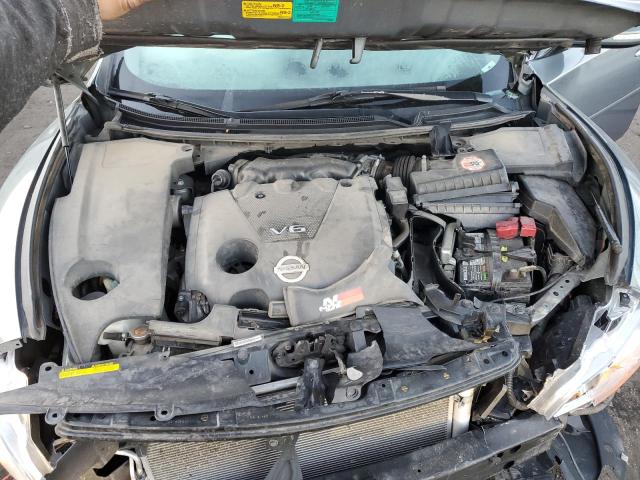 1N4AA5APXAC874386 - 2010 NISSAN MAXIMA S GRAY photo 11