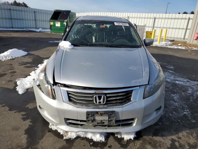 1HGCP36839A040783 - 2009 HONDA ACCORD EXL SILVER photo 5