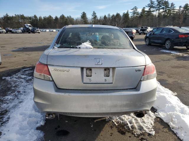 1HGCP36839A040783 - 2009 HONDA ACCORD EXL SILVER photo 6