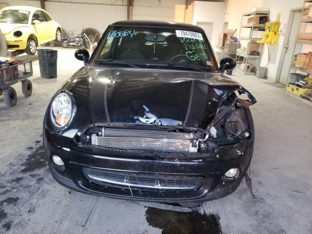 WMWSU3C51DT547320 - 2013 MINI COOPER BLACK photo 5