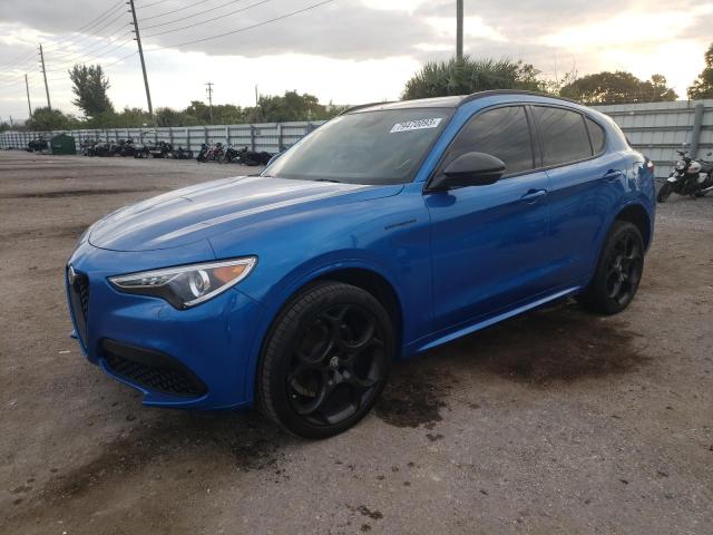ZASPAKBNXP7D63088 - 2023 ALFA ROMEO STELVIO TI BLUE photo 1