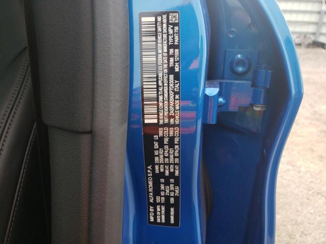 ZASPAKBNXP7D63088 - 2023 ALFA ROMEO STELVIO TI BLUE photo 12