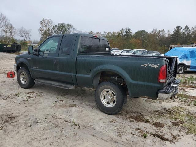 1FTNX21F92EA54631 - 2002 FORD F250 SUPER DUTY GREEN photo 2