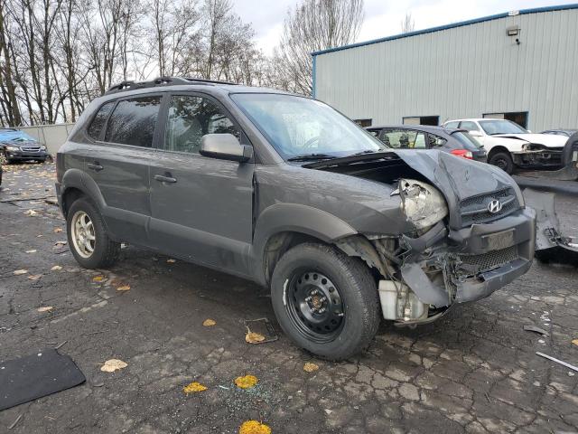 KM8JN12D27U519223 - 2007 HYUNDAI TUCSON SE GRAY photo 4