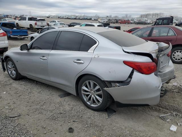 JN1BV7AR4FM392954 - 2015 INFINITI Q50 BASE SILVER photo 2