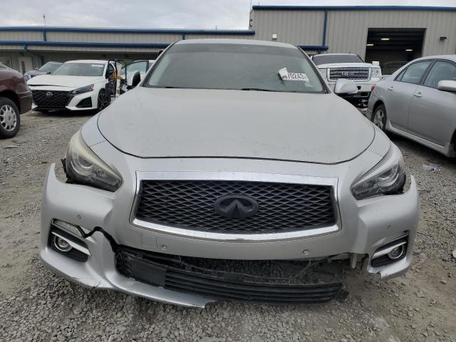 JN1BV7AR4FM392954 - 2015 INFINITI Q50 BASE SILVER photo 5