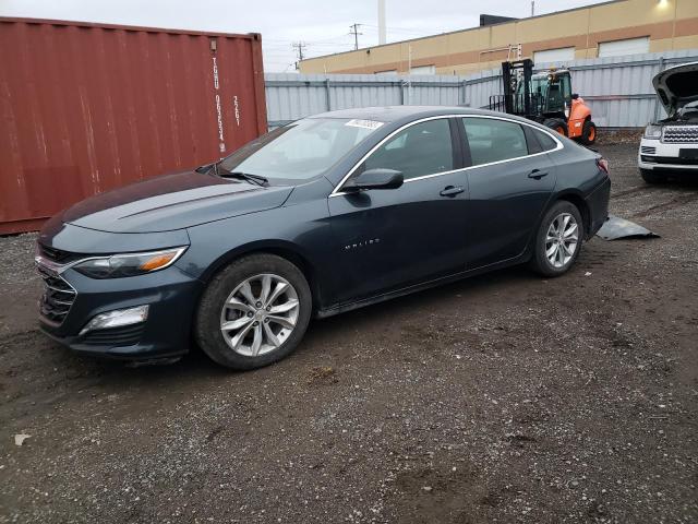 1G1ZD5ST3MF025504 - 2021 CHEVROLET MALIBU LT TEAL photo 1